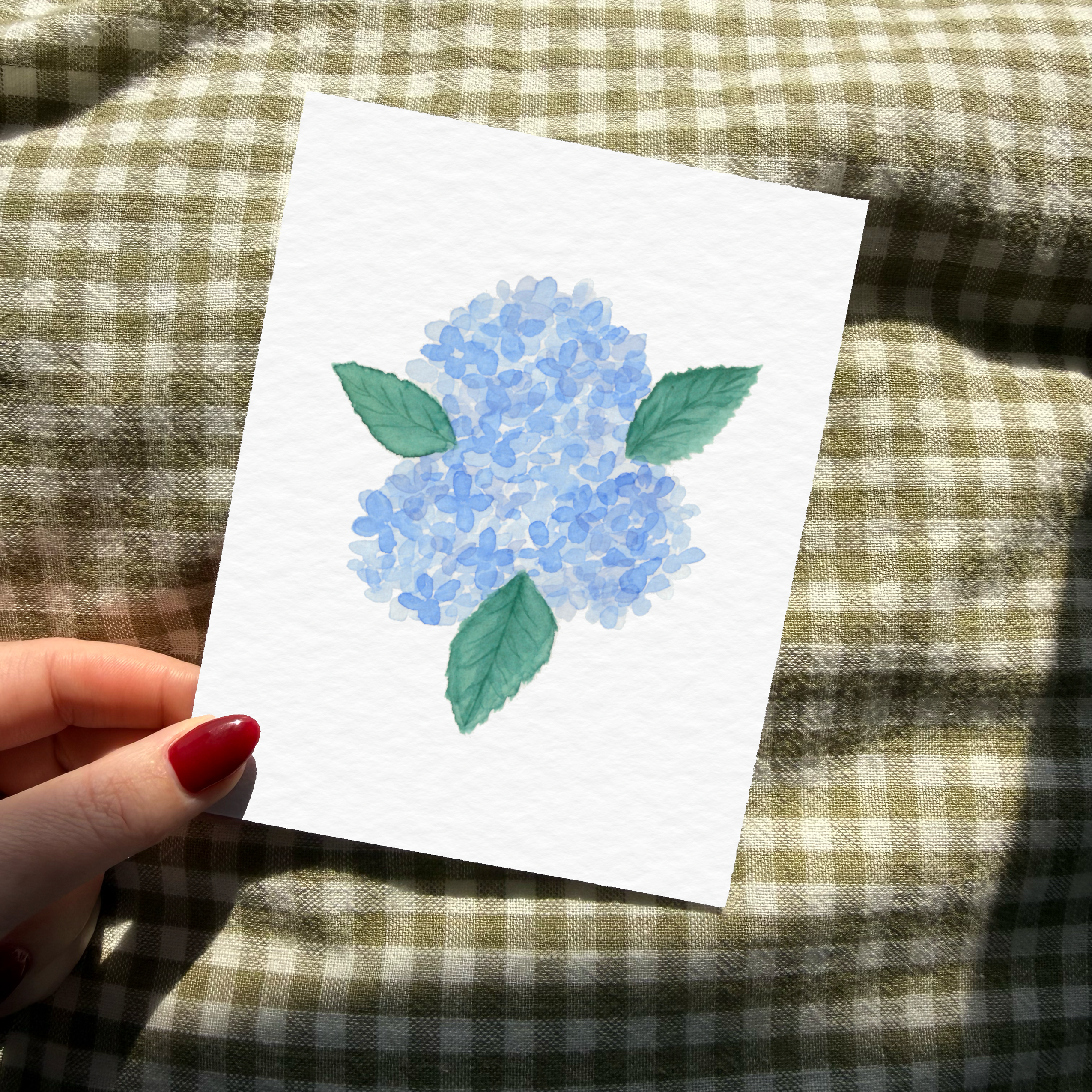 Hydrangea Card