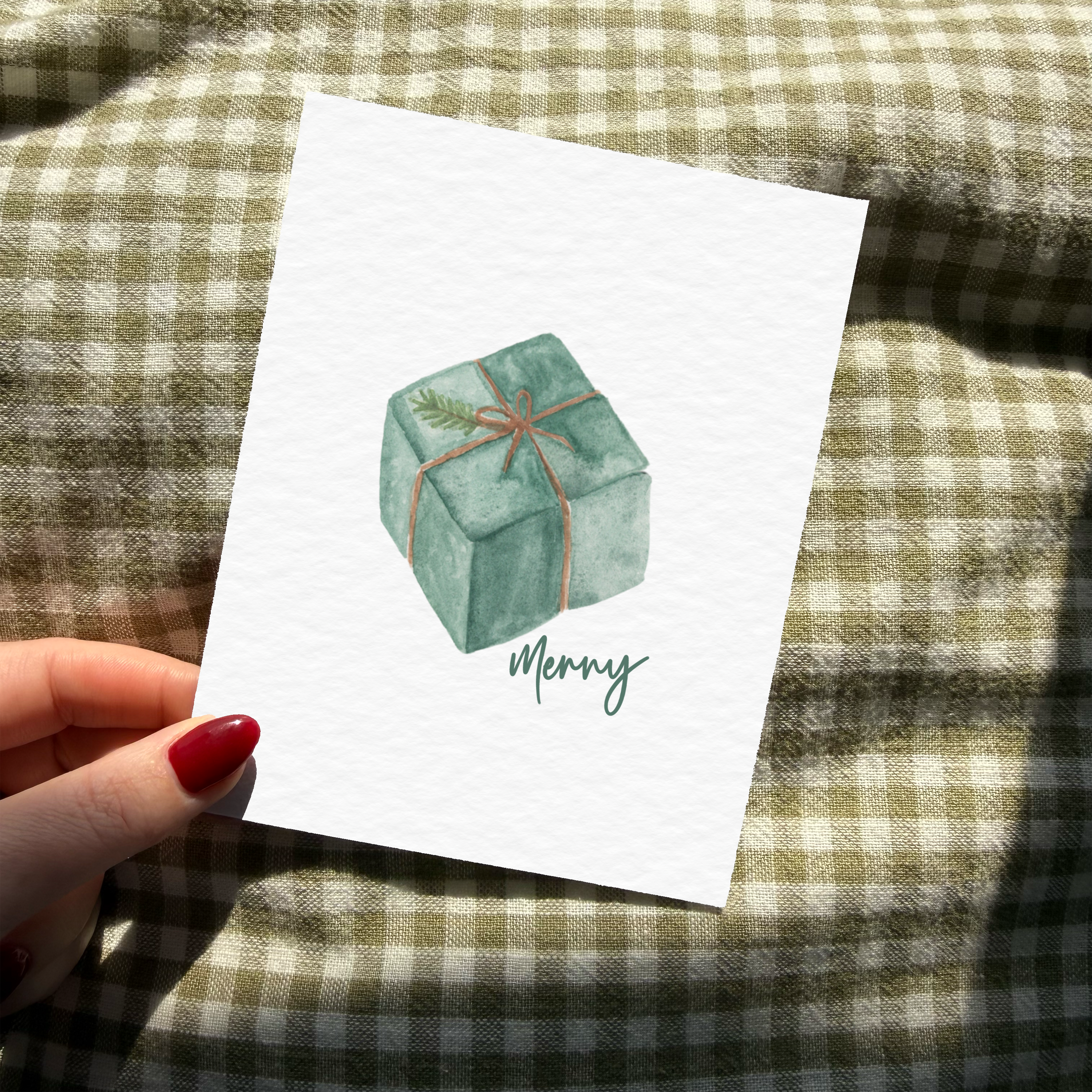 Present Christmas Card